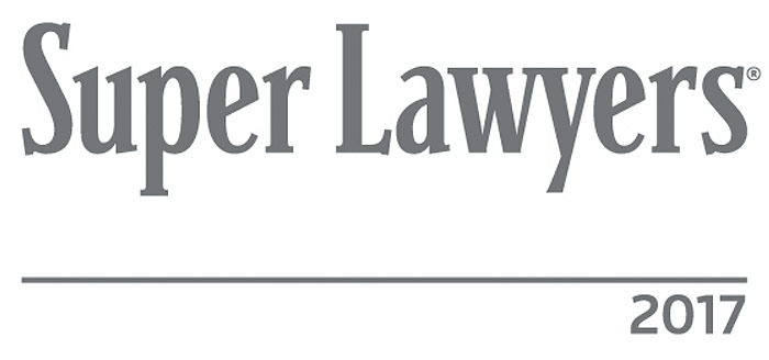 Super Lawyers 2017 Logo - Gray Serif type
